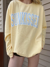 Load image into Gallery viewer, SUNKISSED Butter Yellow Crewneck
